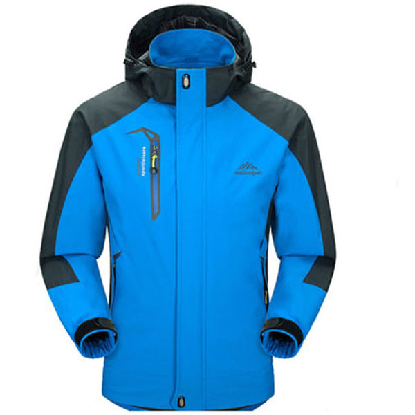 2017 New Men's Casual Jackets Man's Army Waterproof Coats Male Jacket Breathable Windproof Raincoat Plus Size L-5XL LA025