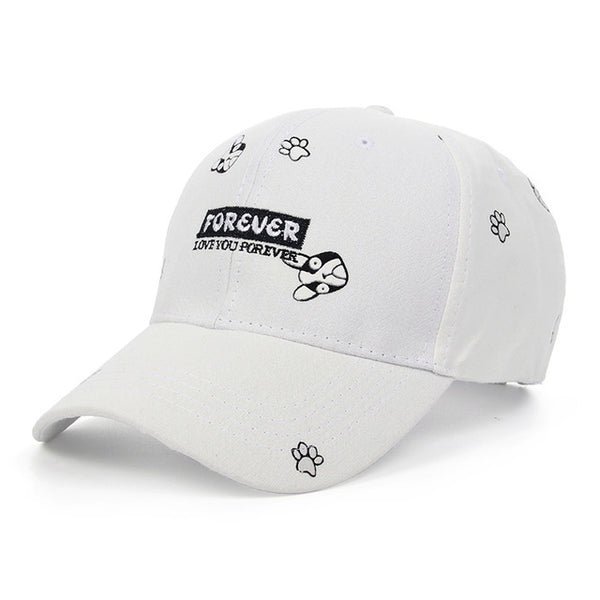 Summer Baseball Cap Women 2017 Dog Pattern Cute Snapback Hip Hop Cap High Quality Hats For Women Brand Adjustable Bone Gorras