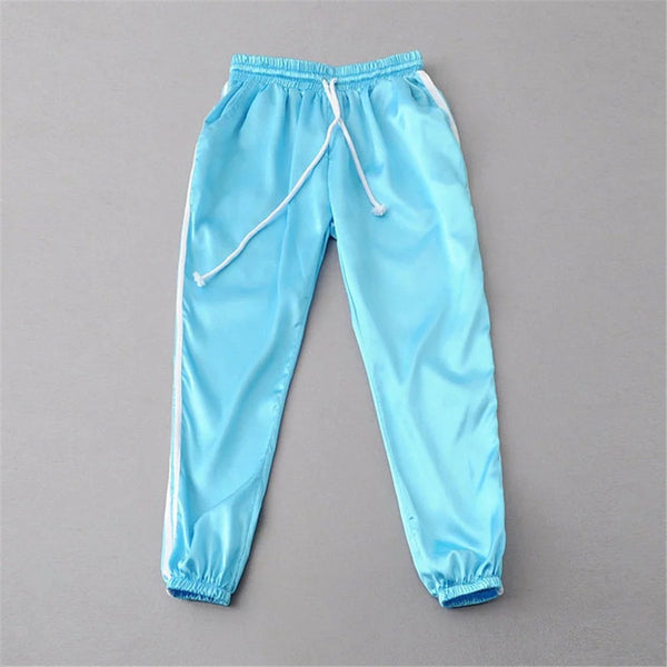 Kuk 10 Color Sweatpants Women Pants 2017 Joggers Casual Baggy Pink Side Striped High Waist Lady Trousers Pantalon Femme A352