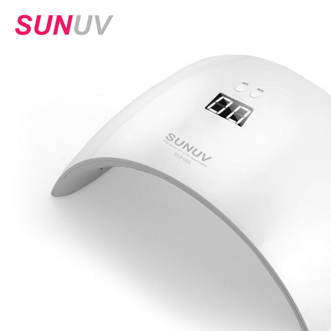 SUNUV SUN9x 24W Nail Lamp UV Lamp Nail Dryer for UV Gel LED Gel Nail Machine Infrared Sensor Timer Set