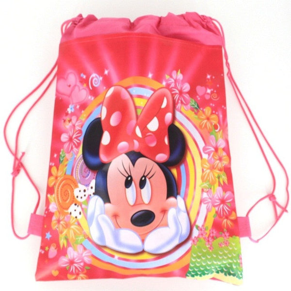 1Pic children schoolbags Princess Drawstring Bags Cartoon DUOLAIMI For Girls & Boys multipurpose school backpack Christmas 40