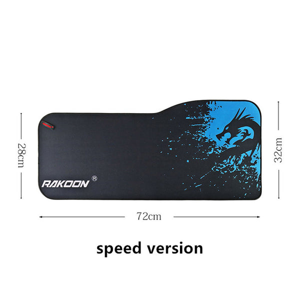 Rakoon Blue Dragon Large Gaming Mouse Pad Locking Edge Mousepad Speed/Control Mouse Mat For CS GO League of Leg Dota 6 Size