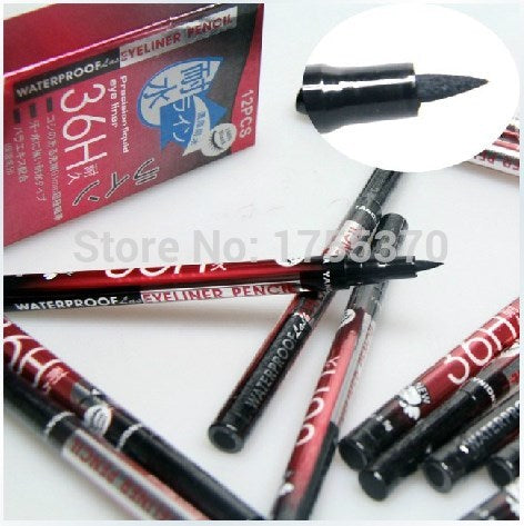 Hot selling Waterproof Black Eyeliner Liquid Make Up Beauty Eye Liner Pencil High Quality