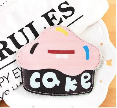 New Cute Cat Face Printed Zipper Coin Purses For Kids Cartoon Wallet Bag Coin Pouch Children Purse Holder Women Coin Wallets