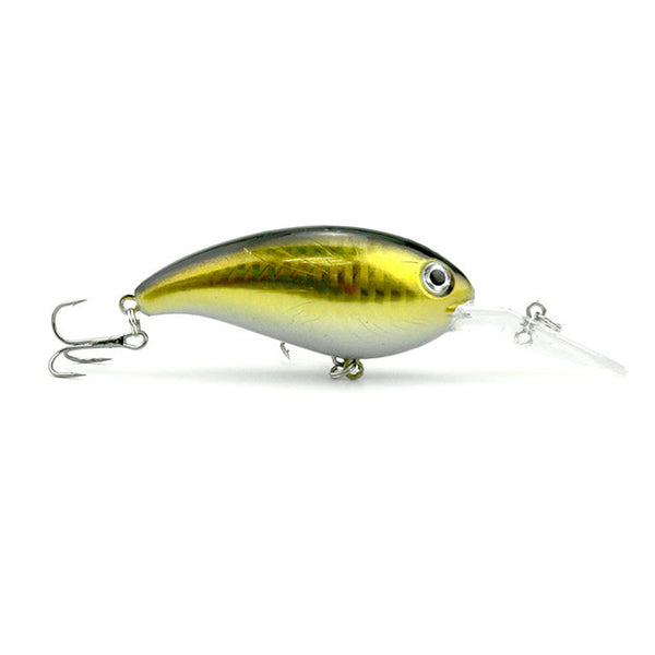 1pcs 14g 10cm Crankbait Fishing Wobblers Hard bait Bass Spinner Fishing Lures 17 Colors Pesca fishing tackle YE-195