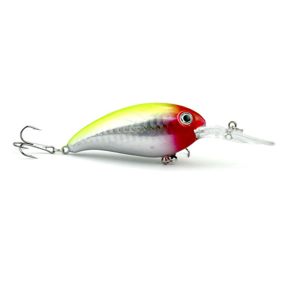 1pcs 14g 10cm Crankbait Fishing Wobblers Hard bait Bass Spinner Fishing Lures 17 Colors Pesca fishing tackle YE-195