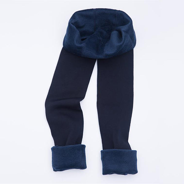 Tresdin Autumn Winter Fashion Explosion Model Plus Thick Velvet Warm Seamlessly Integrated Inverted Cashmere Leggings Warm Pants