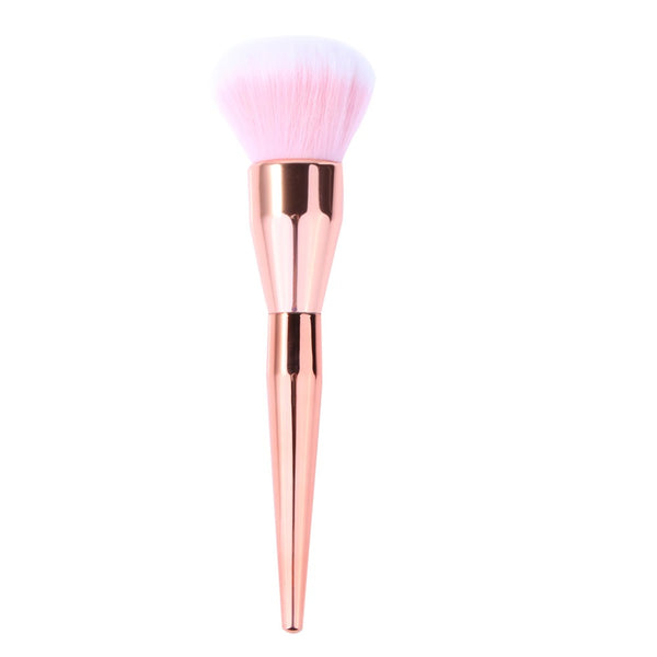 2017 Hot Rose Gold Powder Blush Brush Professional Makeup Brush 200 Flawless Blush Powder Brush Kabuki Foundation Make Up Tool