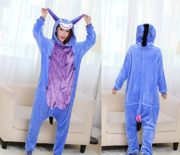 2017 Winter Pajama sets Women pijama unicornio Panda stitch unicornio onesies for adults Animal Pajamas Cartoon Cosplay pyjama