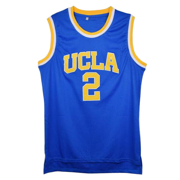 VTURE Mens Russell Westbrook #0 & #2 UCLA Bruins Blue Stitched Basketball Jersey