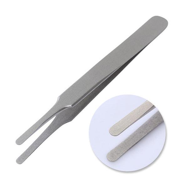 1PC Blackhead Tweezers Eyelash Extension Nipper Anti Acid Steel Needle Tweezers Removal Acne Face Care Curved Straight Nail Tool