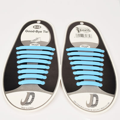DJ-S2788 New Design  Fashion Lazy Elastic Shoelaces Unisex Elastic Shoelace T-tie Creative Lazy Silicone Laces No Tie Rubber