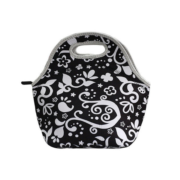 Lunch Bag Thermo Thermal Insulated Neoprene Lunch Bag Women Kids Lunchbags Tote Cooler Lunch Box Insulation Bag Bolsa Termica