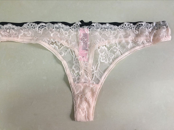 New Arrival Voplidia T-back Underwear Women Sexy Panties Thong And G Strings Female Seamless Lace Hipster Lingerie PM004