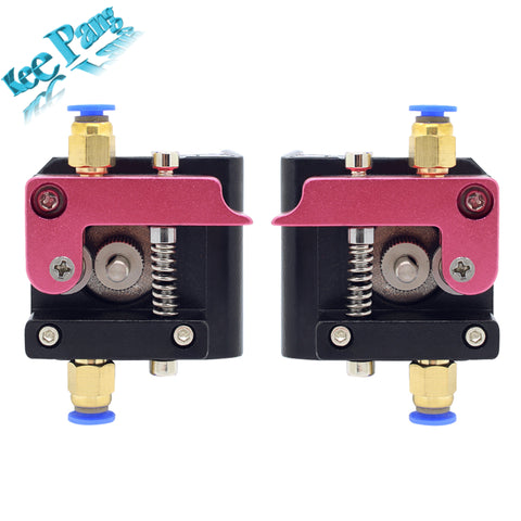 MK8 Remote Extruder Aluminum Alloy Left Right Hand Arm Bracket Part For Makerbot 3D Printers Parts 1.75mm Filament Red Bowden