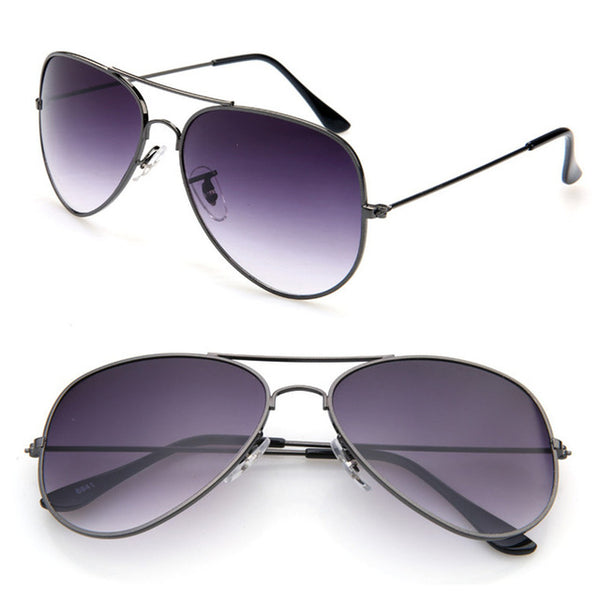FOENIXSONG Brand New Aviator Pilot Men Sunglasses Sun Glasses for Women Oculos De Sol Mirrored UV Eyewear Goggles Gafas Cases