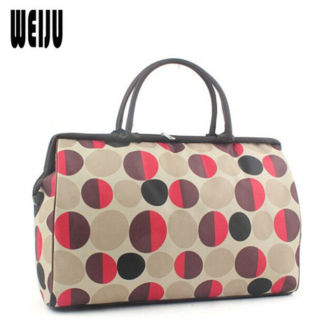 WEIJU Men Travel Bags 2017 Fashion Waterproof Large Capacity Luggage Duffle Bags Casual Handbag Women Travel Bag