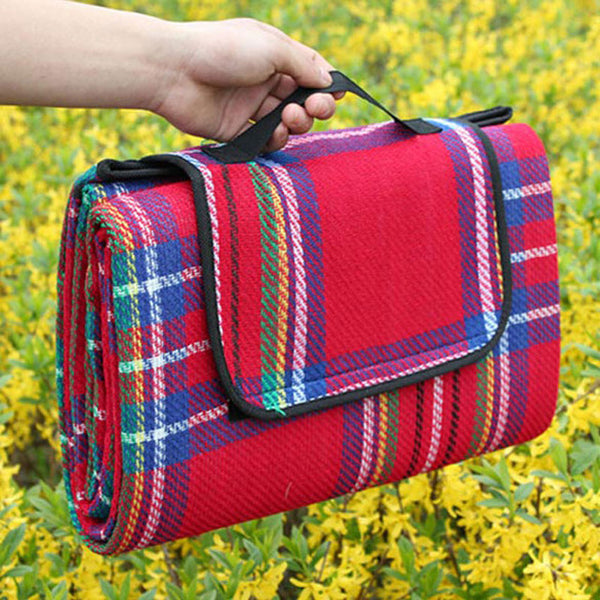 150x200cm Camping Plaid Picnic Beack Mat Blanket Foldable Climb Outdoor Waterproof Beach Blanket Mat Blanket for Picnic Beach