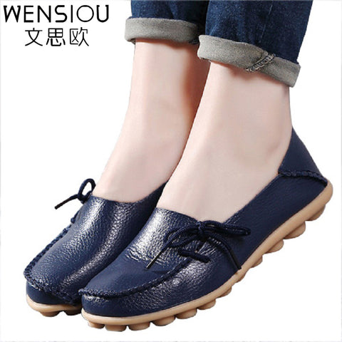 Hot Sale Woman Flat Shoes  Breathable Soft Bottom Wild women flats Spring And Autumn  female Loafers Chaussure Mujer GT179