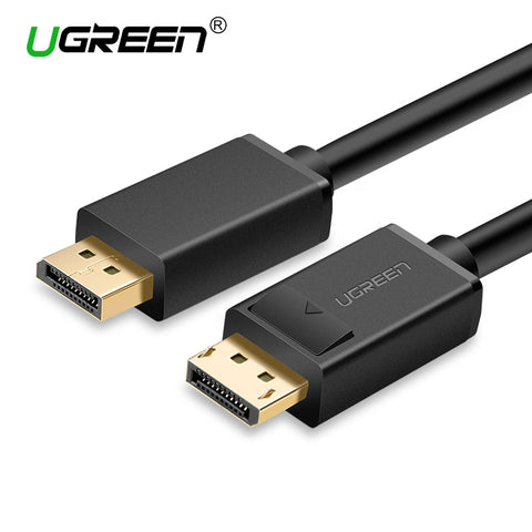 Ugreen HD Displayport Cable 1.2V Video Audio DP Cable Male to Male 1.5m 4K 1080P Adapter Cable for HDTV Projector Display port