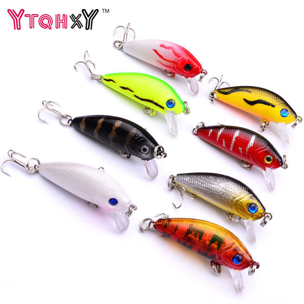 Hot Selling  Mini Crank Fishing Wobbler Lure Iscas Artificiais 5cm 3.5  Pesca Japan lure Crankbaits Fishing Tackle WQ204