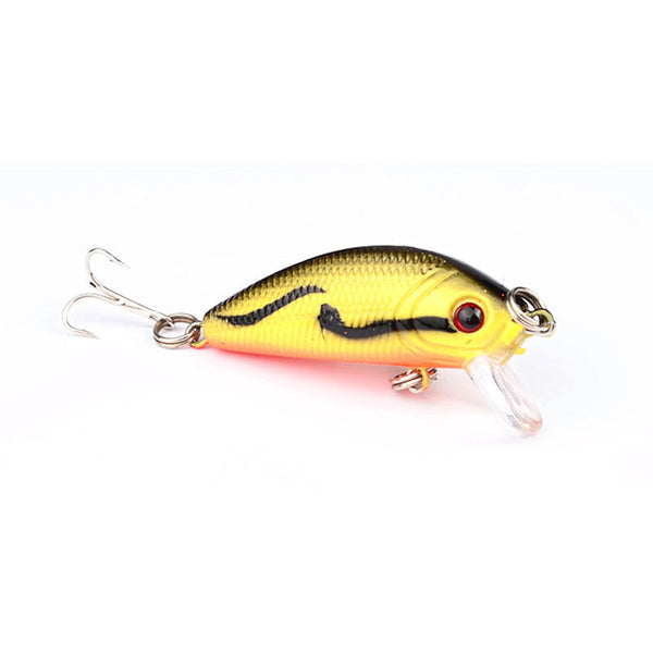 Hot Selling  Mini Crank Fishing Wobbler Lure Iscas Artificiais 5cm 3.5  Pesca Japan lure Crankbaits Fishing Tackle WQ204