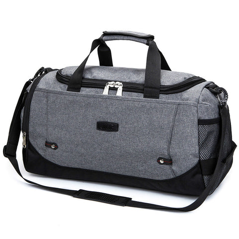 VKTERY New Travel Bag Large Capacity Men Hand Luggage Travel Duffle Bags Nylon Weekend Bags Multifunctional Travel Bags