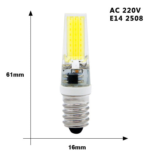 Bombillas LED Bulb G9 G4 E14 220V 3W 6W 9W Dimmable Lampada LED Lamp G4 AC DC 12V COB Lights Replace Halogen
