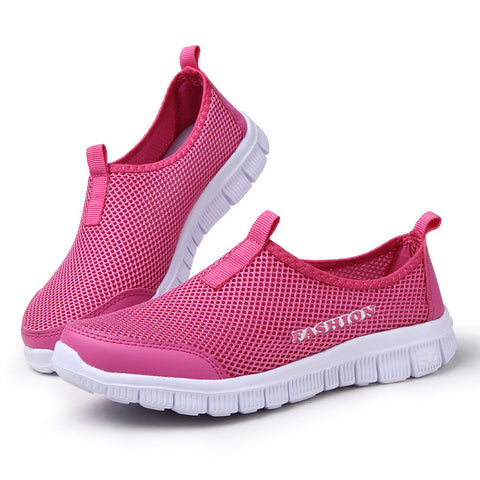 Women Casual Shoes 2017 New Arrival Women's Fashion Air Mesh Summer Shoes Female Slip-on Plus Size