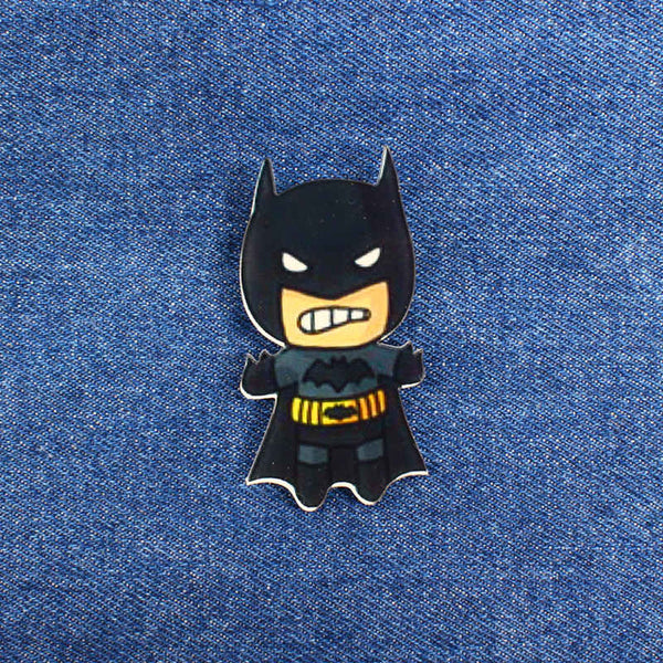 cute Animal acrylic Cartoon Brooches Pin lovely cat and dog Bear lapel pin small Minne Hello kitty Broches batman enamel jewelry