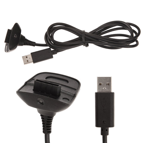 DC 5V Black 1.5 m USB Charging NI Cable CA USB Charger For Xbox 360 Wireless Game Controller