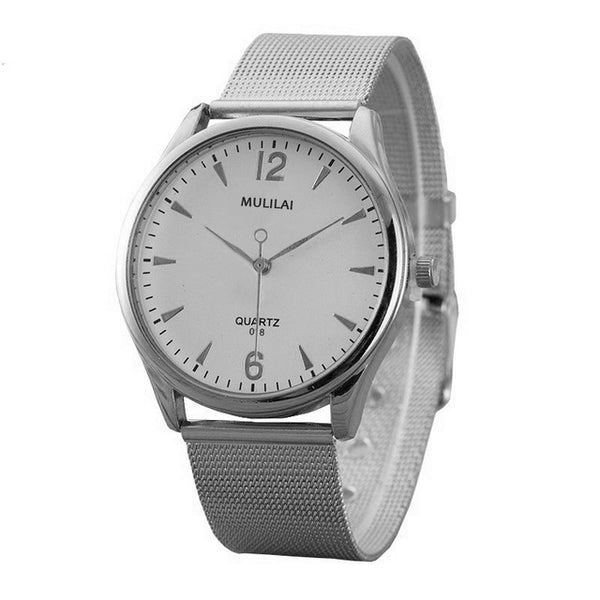 2017 New Famous Brand Silver Casual Geneva Quartz Watch Women Mesh Stainless Steel Dress Women Watches Relogio Feminino Clock