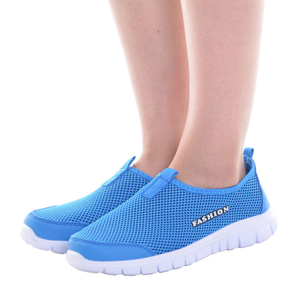 HEE GRAND  Men Shoes 2017 Summer Style Male Casual Slip On Network Breathable Mesh Shoes Men Loafers Size Plus 39-46 XMR199