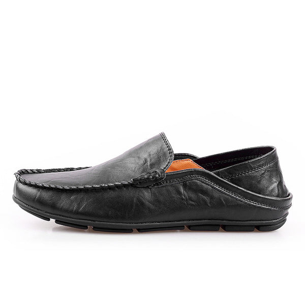 Plus Size 45 46 Genuine Leather Men Loafers Autumn Comfortable Casual Shoes Men, Fashion Men Shoes Driving Flats Shoes