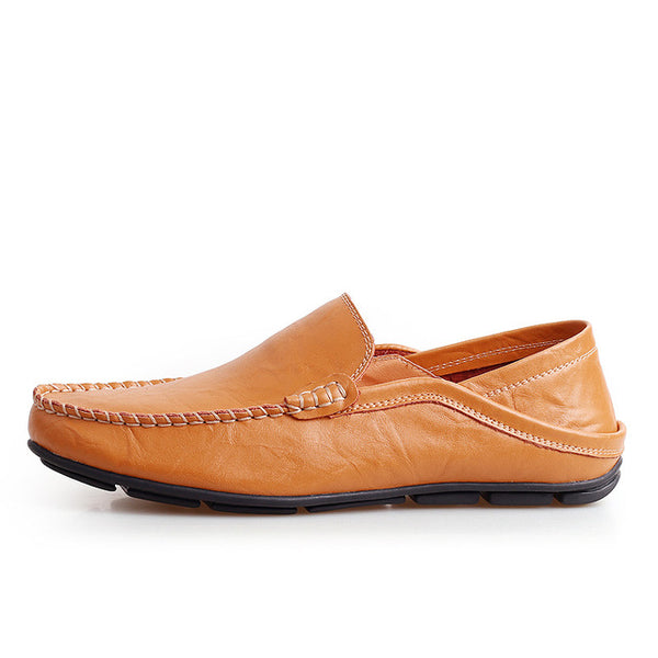 Plus Size 45 46 Genuine Leather Men Loafers Autumn Comfortable Casual Shoes Men, Fashion Men Shoes Driving Flats Shoes