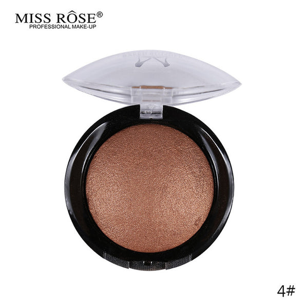 1PC Women Hot Sale Bronzer Blush Palette Face Makeup Baked Powder Blusher Professional paleta de blush from Miss Rose Brand