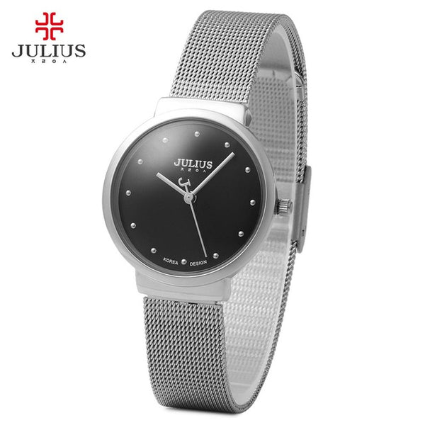 Luxury Brand Julius Relogio Feminino Clock Women Watch Stainless Steel Watches Ladies Fashion Casual Watch Quartz Wristwatch