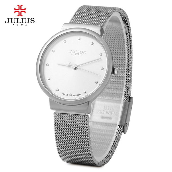 Luxury Brand Julius Relogio Feminino Clock Women Watch Stainless Steel Watches Ladies Fashion Casual Watch Quartz Wristwatch