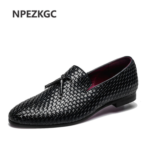 NPEZKGC Men oxford shoes Breathable Action Leather Men's Flats men Shoes Summer Spring Casual Shoes For Man Plus Size 38-48