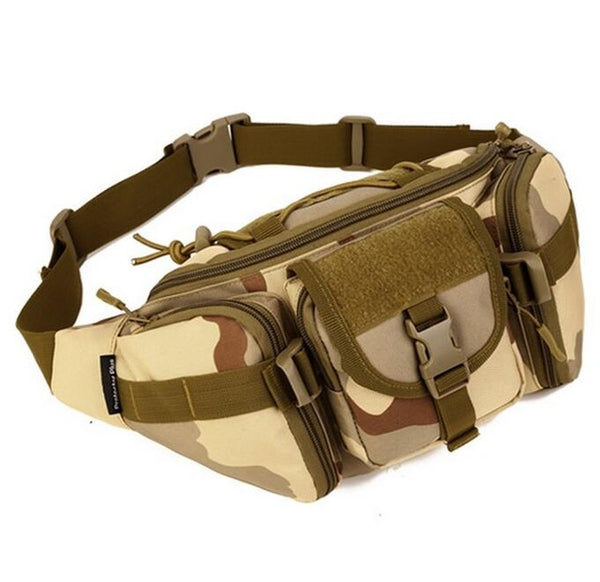SINAIRSOFT Tactical Molle Bag Waterproof Waist Fanny Pack Hiking Fishing Sports Hunting Waist Bags Camping Sport Bag Belt