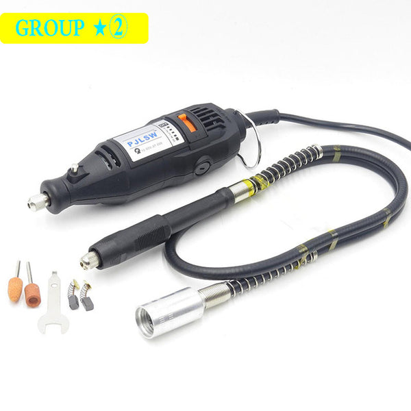 High Quality 220V/110V 180W (Dremel Style) Electric Rotary Tool Variable Speed Mini Drill