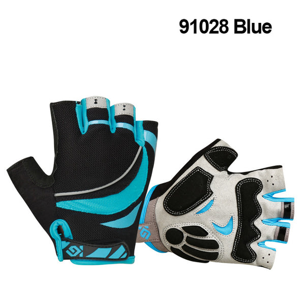 CoolChange Cycling Gloves Half Finger Mens Women's Summer Sports Shockproof Bike Gloves GEL MTB Bicycle Gloves Guantes Ciclismo