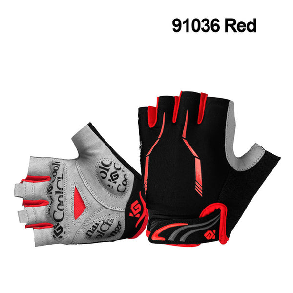 CoolChange Cycling Gloves Half Finger Mens Women's Summer Sports Shockproof Bike Gloves GEL MTB Bicycle Gloves Guantes Ciclismo