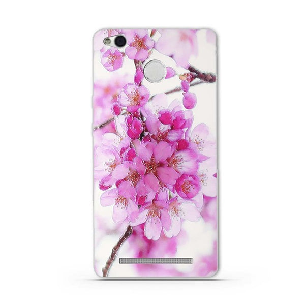 for Redmi 3x Phone Case Cover for Xiaomi Redmi 3 S 3s 3 X Soft TPU Silicon Flower Mobile Phone Bags For Redmi 3s 3 Pro Bags