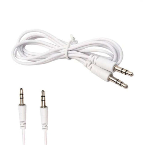 Del 3 feet 3.5mm Stereo Auxiliary Cable Male to Male Flat Audio Music Aux Cord May27