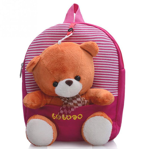 2017 Cartoon Kid School Backpack For Child School Bag For Kindergarten Girl Baby Student School Boy Cute bear Backpack