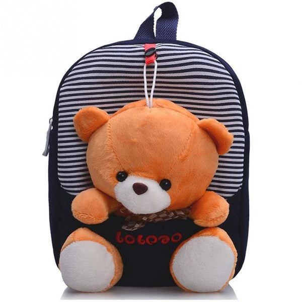 2017 Cartoon Kid School Backpack For Child School Bag For Kindergarten Girl Baby Student School Boy Cute bear Backpack