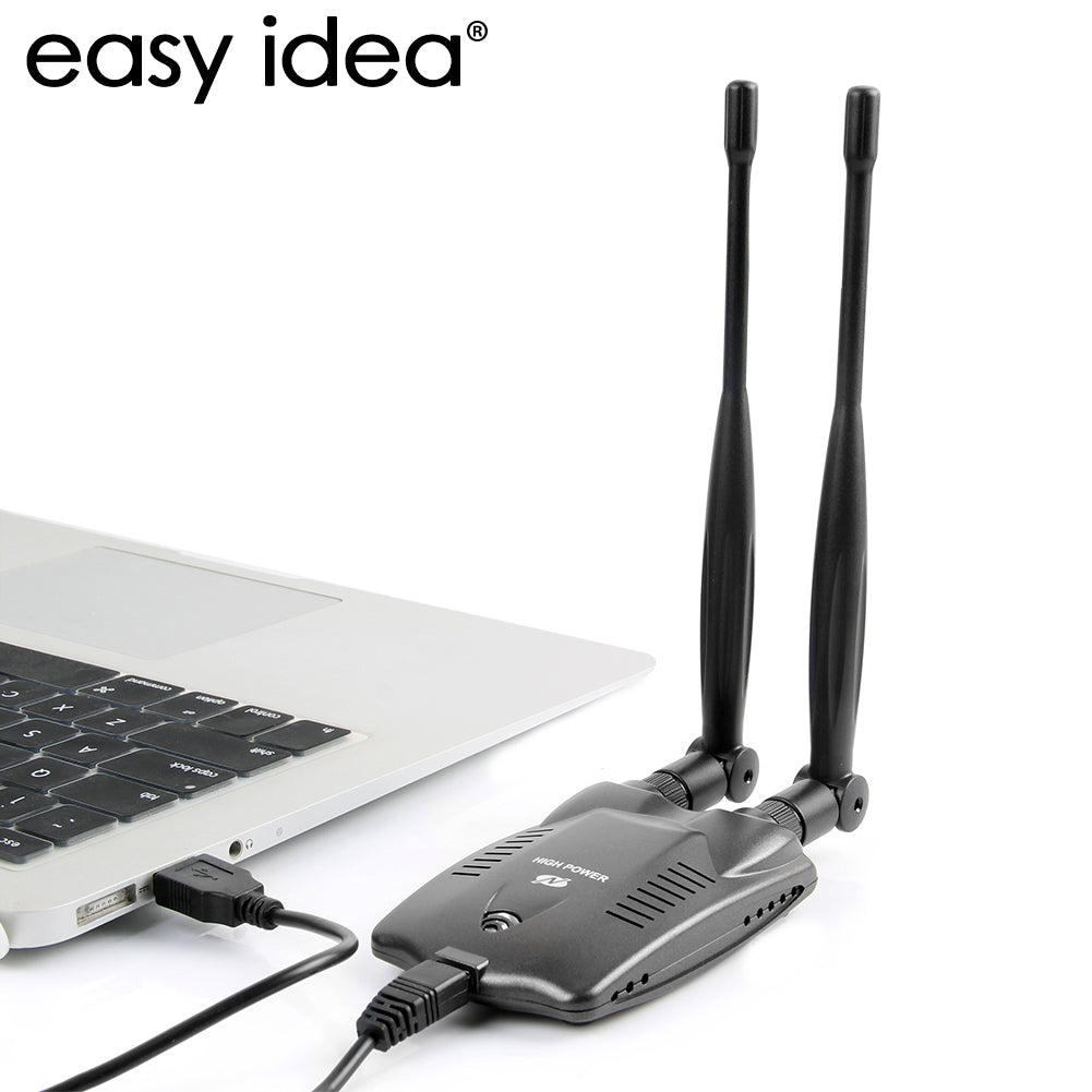 Wireless WiFi Adapter High Power Dual wifi Antenna 5dB 150Mbps Wireless Network Card USB WiFi Receiver Adaptador WiFi