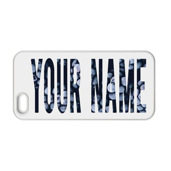 DIY Name Customized Cover Case for iPhone 4 4s 5 5s 5c 6 6s plus Samsung Galaxy A3 A5 A7 S3 S4 S5 Mini S6 S7 Edge