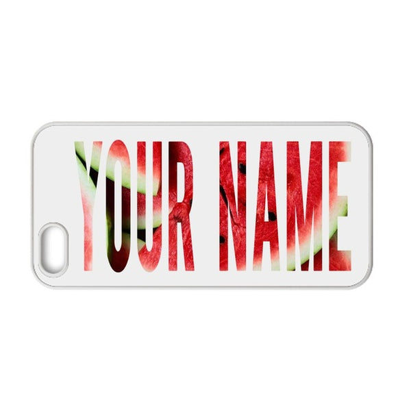 DIY Name Customized Cover Case for iPhone 4 4s 5 5s 5c 6 6s plus Samsung Galaxy A3 A5 A7 S3 S4 S5 Mini S6 S7 Edge